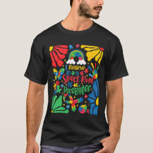 Camiseta Acredito Num Espectro De Possibilidades Autismo Aw