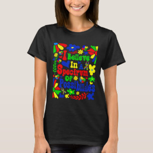 Camiseta Acredito Num Espectro De Possibilidades Autismo Aw