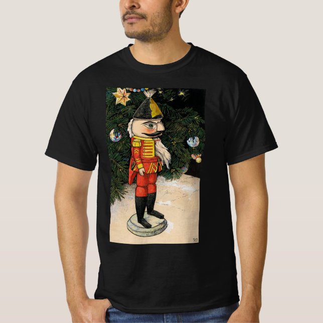 Camiseta Acrilico de Noz Crack Under Christmas Tree (Frente)