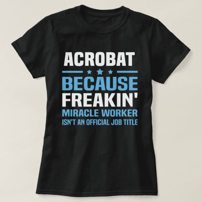 Camiseta Acrobat (Frente do Design)