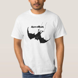 Camiseta Acrobata, um bastão em um trapézio