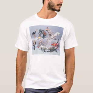Camiseta Acrobatas e mistura variada de circo de Humpty