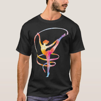 Camiseta Acrobatic Gymnastics Girl watercolor gymnastics n 