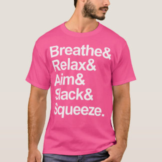 Camiseta Acrônimo de Fundamentos Militares de Atiramento Mi