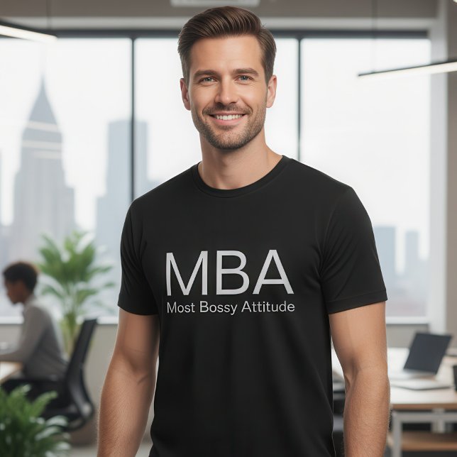 Camiseta Acrônimo de MBA engraçado (Criador carregado)