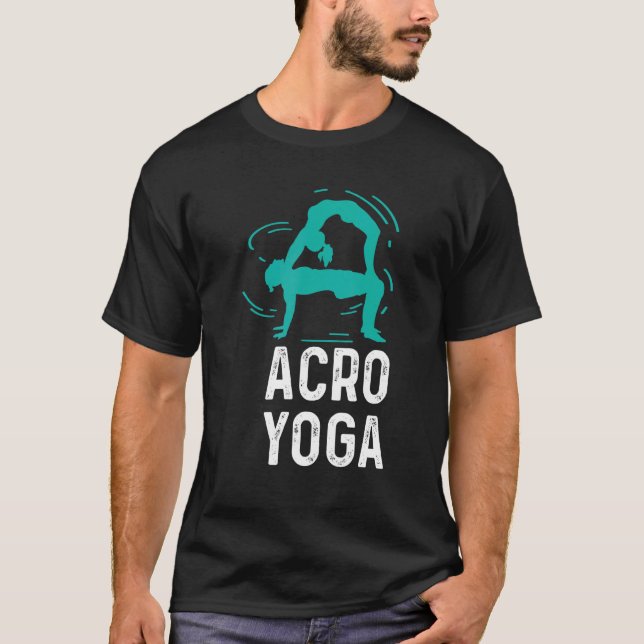 Camiseta Acroyoga Gym Buddy (Frente)