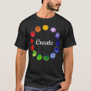 Camiseta Acrylic Paint Pouring Artist Create Fluid Art Pain
