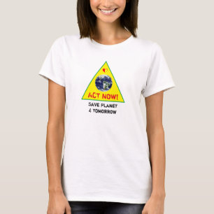 Camiseta ACT AGORA & Save Planet Climate Rebellion Tee