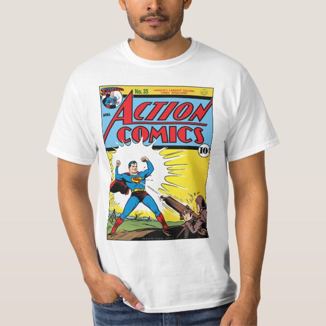 Camiseta Action Comics #35 (Frente)