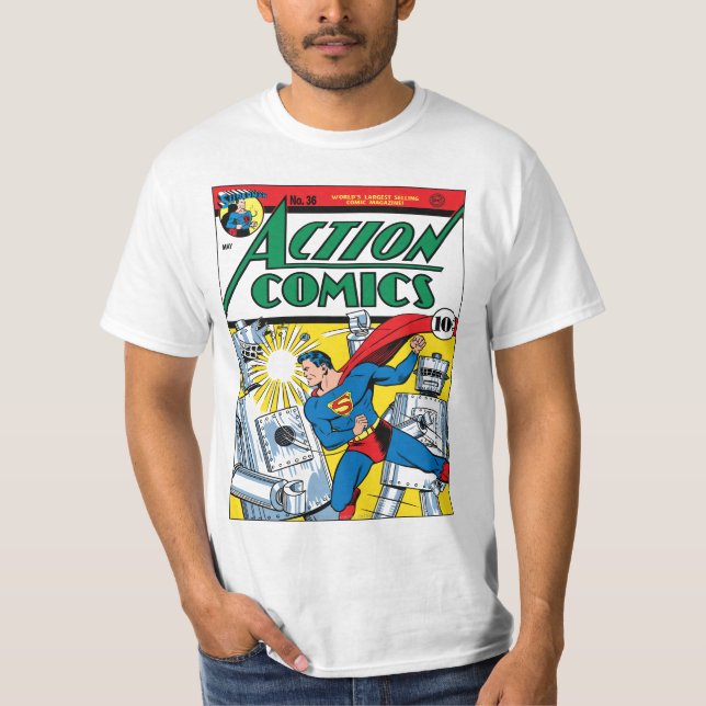 Camiseta Action Comics #36 (Frente)