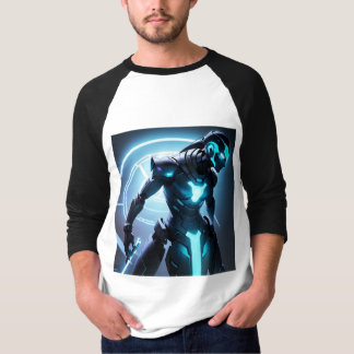 Camiseta Action SciFi Avatar T-Shirt com efeito neon