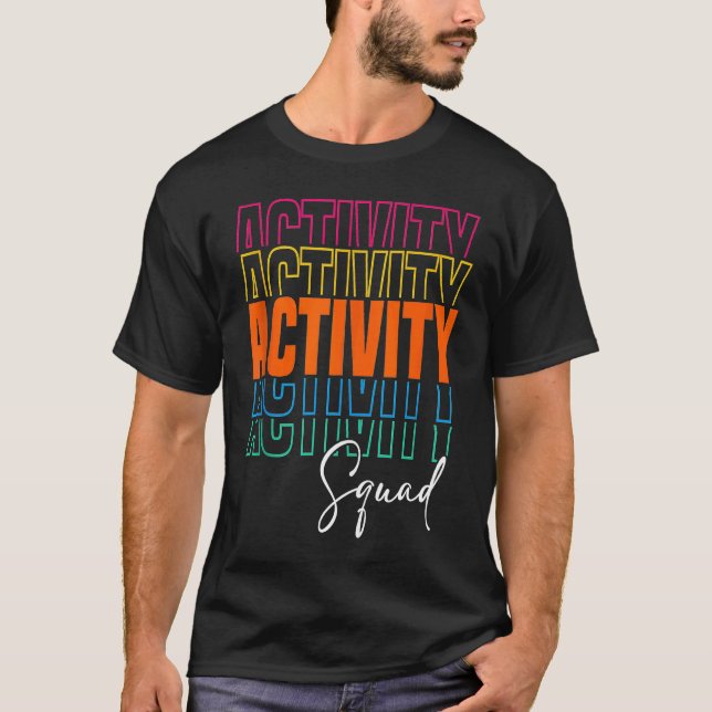 Camiseta Activity Assistant Squad Team Professionals Week D (Frente)