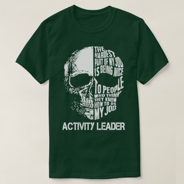 Camiseta Activity Leader (Frente do Design)