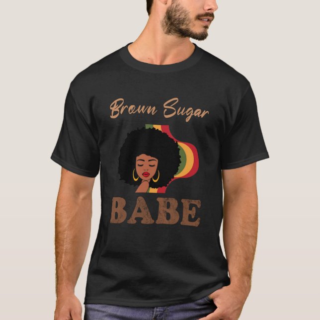 Camiseta Açúcar Castanho Babe 4 (Frente)