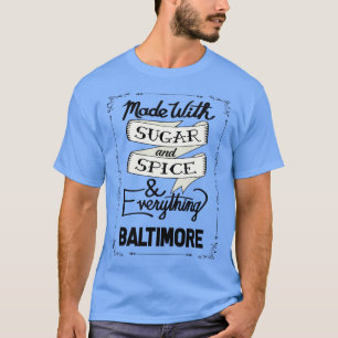 Camiseta Açúcar e Especiaria Baltimore