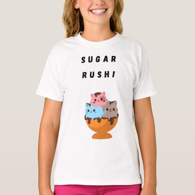 Camiseta Açúcar em Fúria! (Frente)