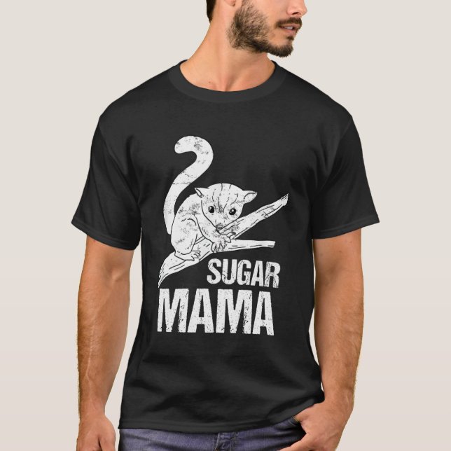 Camiseta Açúcar Mama Glider Tree Vintage Sugar Glider (Frente)
