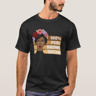 Camiseta Açúcar mascavo magia negra menina melanina estoura