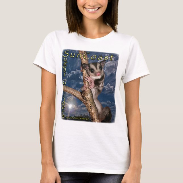 Camiseta Açúcar-planadores de Suncoast - a série a mais (Frente)