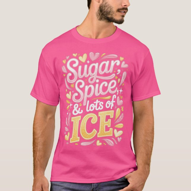 Camiseta Açúcar, Tempero & Muito GELO (Frente)