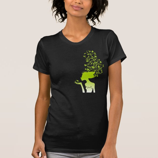 Camiseta açúcar verde (Frente)
