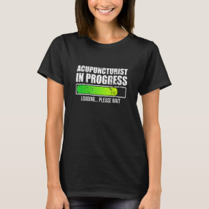 Camiseta Acupunista Em Curso Agulhas De Acupuntura Expe