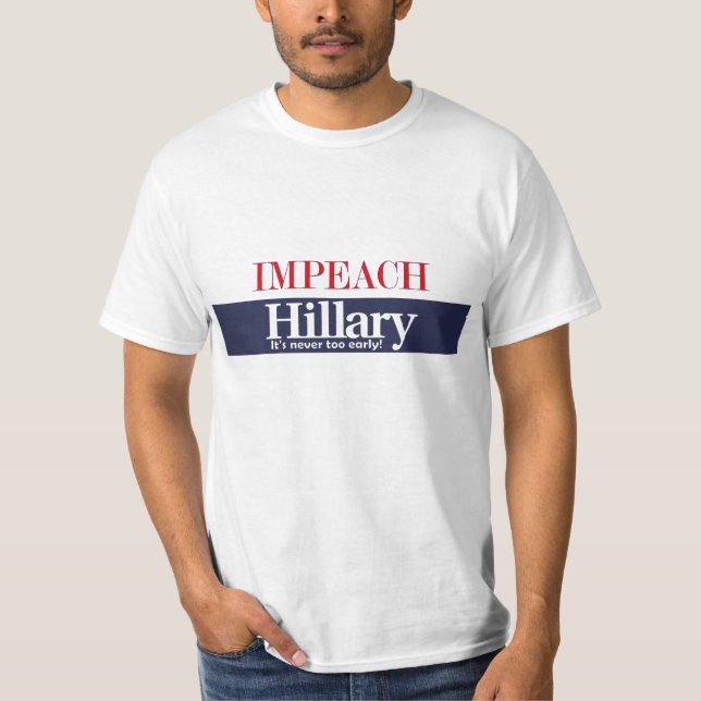 Camiseta Acuse Hillary (Frente)