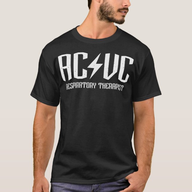 Camiseta Acvc Terapêutica Respiratória Engraçada Configuraç (Frente)
