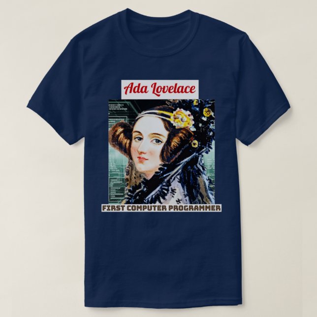 Camiseta Ada Lovelace (Frente do Design)