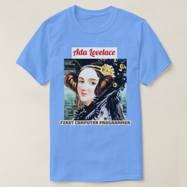 Camiseta Ada Lovelace 1 (Frente do Design)