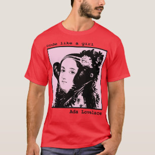 Camiseta Ada Lovelace e o mecanismo analítico TSirt