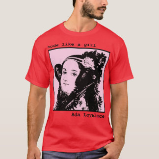 Camiseta Ada Lovelace e o mecanismo analítico TSirt