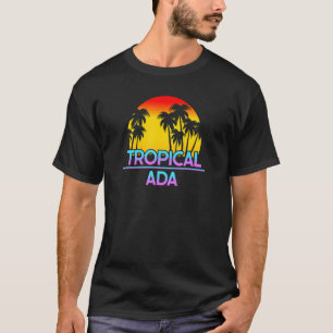 Camiseta Ada Michigan Funny Ironic Weather