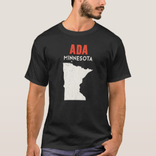 Camiseta Ada Minnesota EUA State America Viagem Minnesotan