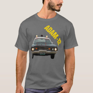 Camiseta Adam 12 Patrol 60s70s Policial Show TShirt