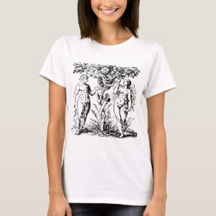 Camiseta Adam e véspera & árvore