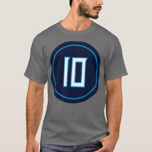 Camiseta Adam Humphries Número 10 Jersey Tennessee Titans I