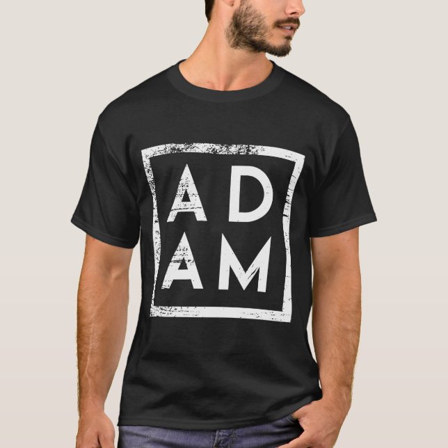 Camiseta Adam Minimalismo (Frente)