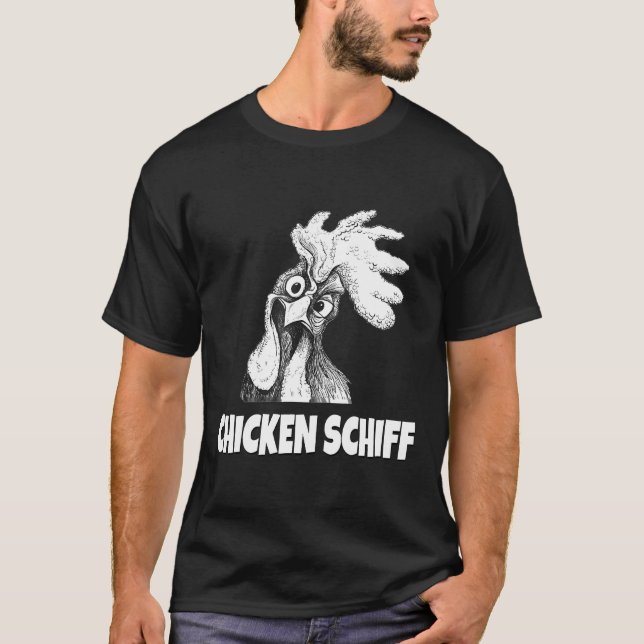 Camiseta Adam Schiff Chicken Schiff Ipeachment (Frente)