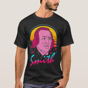 Camiseta Adam Smith   80s Retro Vintage