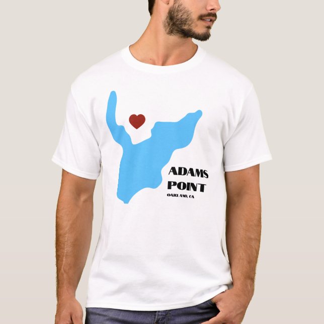 Camiseta Adams Point / Lake Merritt T-Shirt (Frente)