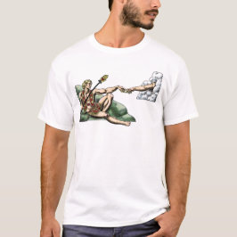 Camiseta Adão como Primeiro Colega Estranho