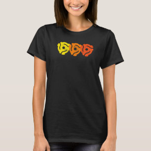 Camiseta Adaptador de registro 45 Adaptador de 45 Rpm Adapt