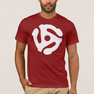 Camiseta Adaptador gravado 45 RPM