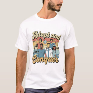 Camiseta Adaptar e Conquistar