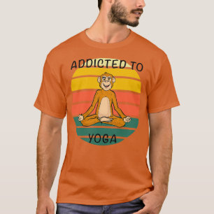 Camiseta ADDICADO À Ação de Classe de Meditação de Nomes YO