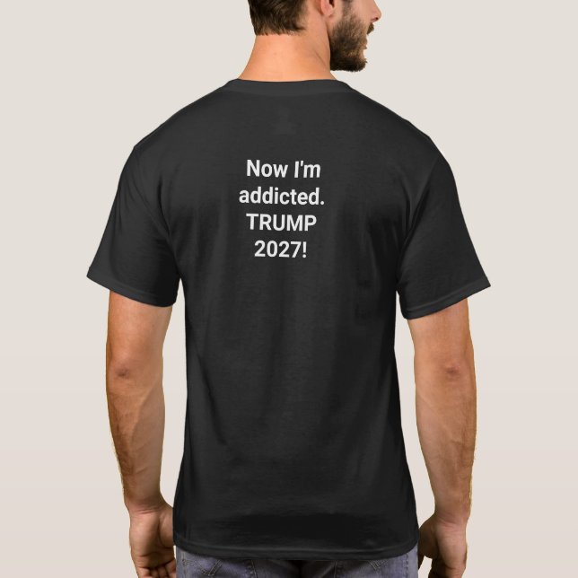 Camiseta Addicted to stupidity T-Shirt (Verso)