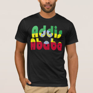 Camiseta Addis Ababa, Etiópia