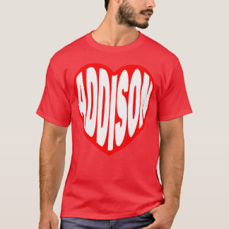 Camiseta Addison no meu Coração vintage
