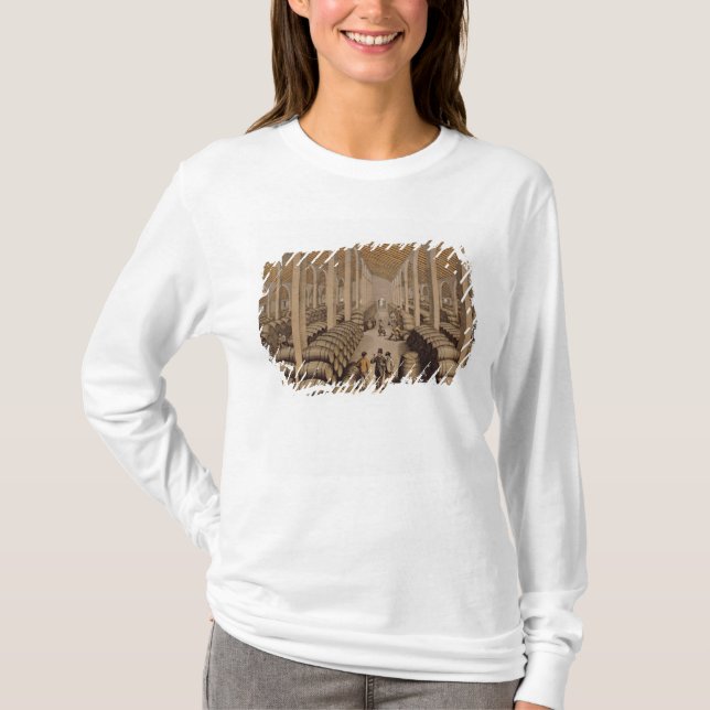 Camiseta Adega de vinho em Jerez de la Frontera (Frente)
